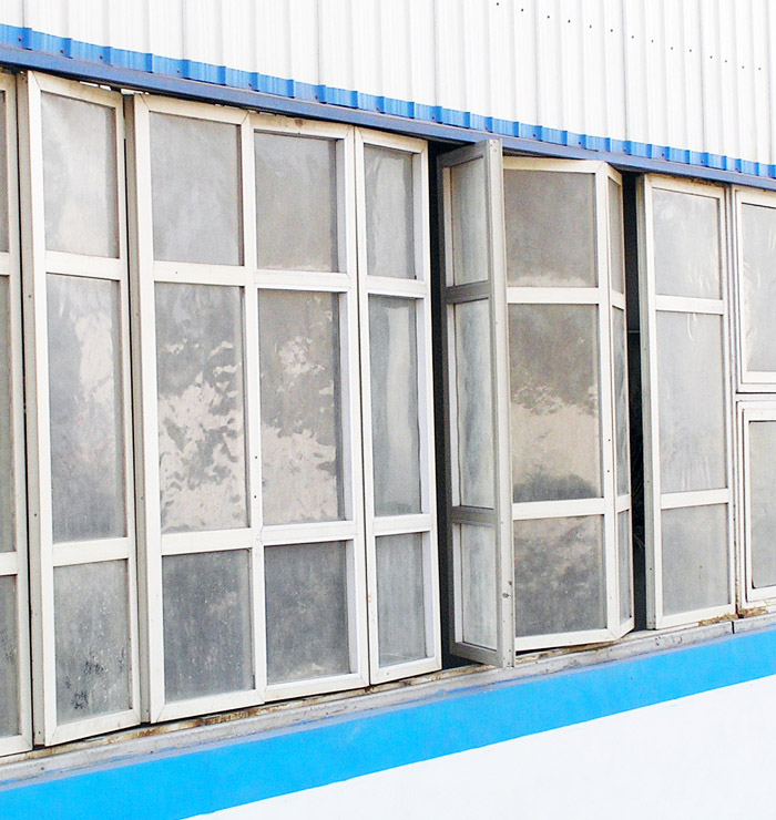 電解鋁車間用玻璃鋼通風窗