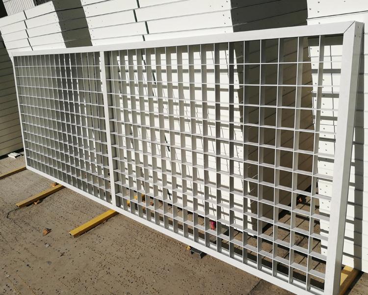 電解鋁車間玻璃鋼通風墻